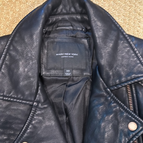 MARC NEW YORK Leather Jacket - Picture 2 of 3